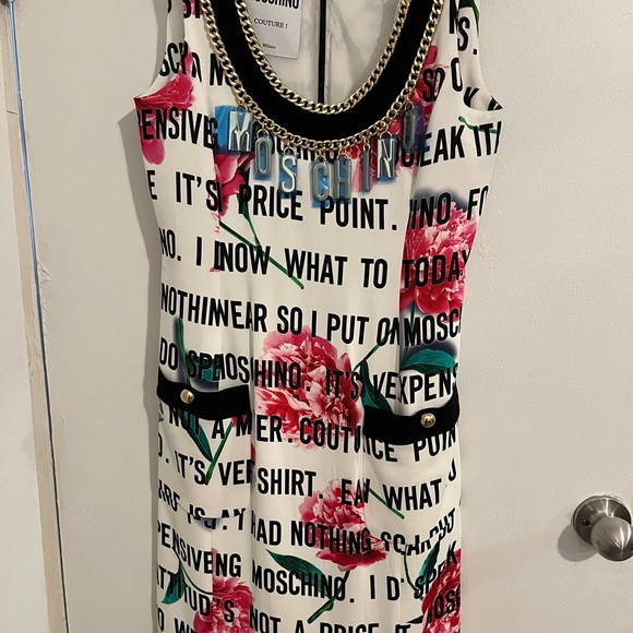 New with tags MOSCHINO dress - Picture 1 of 4